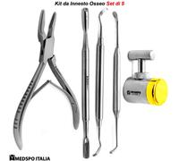 Innesto Osseo Dentale Pinza Ossivora Luer Trituratore per Osso Impianti Dentali