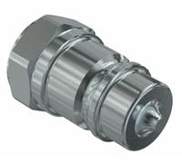 Innesto Rapido Maschio a Valvola Faster 1/2" 300 Bar - 10 pz Made in Italy