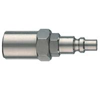 Innesto Rapido Per Compressori Con Portagomma Mis. 8x17 Utensileria elettrica