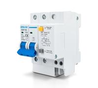 Innfeeltech 1 pezzo 16 Amp 230V interruttore automatico MCB bipolare per montaggio su guida DIN con protezione dalle correnti di dispersione