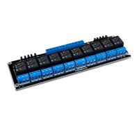 Innfeeltech 1pcs DC 24V Modulo relè a 10 canali con scheda di espansione con optocoupler ad alto o basso livello di trigger