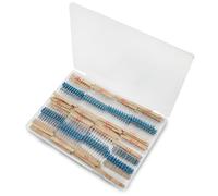 Innfeeltech 600 Pz 1/2W 1% Tolleranza 1~4.7M Ohm Kit di resistenza del film metallico, 60 Valori ciascuno 10 Pz