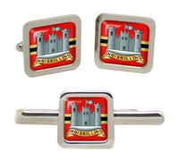Inniskillings 6th Dragoons - Gemelli e Clip Cravatta Set Uniforme British Army