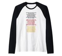 Inno Nazionale Tedesco - Grafico Tradizionale del patrim Maglia con Maniche Raglan