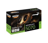 INNO3D NVIDIA GeForce RTX 5070 12 GB GDDR7 TWIN X2 OC, SCHEDA GRAFICA, 12 GB