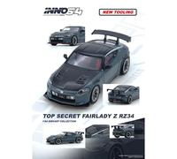 Inno64 Top Secret Fairlady Z (RZ34) Stealth Grey Die Cast 1/64