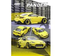 Inno64 Toyota GR86 "Pandem" Yellow Die Cast 1/64