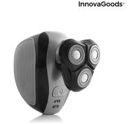 Innoagoods - Rasoio Elettrico 5 in 1 Ricaricabile Colore Nero / Grigio