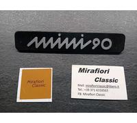 Innocenti Mini 90,Sigla Posteriore NUOVA ORIGINALE