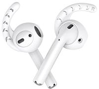 innoGadgets® EarPlugs 2-Set | Accessori per auricolari AirPods e EarPods | Tenere immobile - previene la caduta fuoriuscita | Silicone morbido - Perfetti per il tempo libero e lo sport | Nero