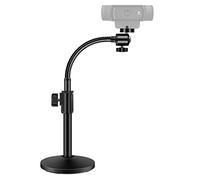 InnoGear Braccio di supporto per webcam da scrivania per webcam Logitech | Per C922 C930e C920S C920 C615 C960 C920x BRIO 4K NexiGo N60, base pesante, collo d'oca, altezza massima 53,1 cm