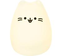 InnoGIO GIOKitty Mini, Luce Notturna per Bambini a Forma di Gatto, Silicone Morbido, 7 Colori Alternati, Lampada da Comodino con Design Animali, Adatto ai Neonati