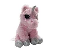 InnoGIO GIOplush Unicorn, Peluche Unicorno 60 cm Rosa con Brillantini, per Bambini, Pupazzo Morbido da Coccolare e per Giocare, Fabbricato con Materiali non Pericolosi