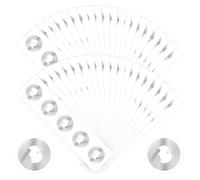 InnoHHustle Etichette adesive NFC NTAG215 200 pz (trasparente) | Etichette adesive NFC Etichette adesive RFID Tag riscrivibili 504 byte memoria adatta a tutti i dispositivi abilitati NFC