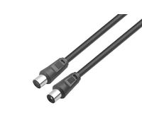 Innohit cavo antenna m/f 2,5 mt nero