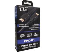 Inno-Hit Cavo HDMI High-Speed 4K HDR 60hz 1.8m Nero