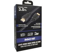 Inno-Hit Cavo HDMI High-Speed 4K HDR 60hz 3m Nero