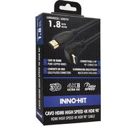 Inno-Hit Cavo HDMI High-Speed Connettore 90° 4K HDR 1.8m Nero