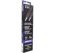 Inno-Hit Cavo Stereo Aux 3.5mm M/M 2m Nero