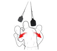 INNOLIFE Sacco da boxe, palla da boxe in pelle di mais, per allenamenti di riflessi, boxe, kickboxing, MMA, allenamento a pendolo (già incluso nella confezione)