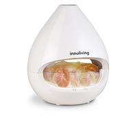Innoliving Diffusore d'Aroma 2 in 1 con Sale INN-775 | Capacità 160ml, 5 Livelli di Illuminazione, Modalità Diffusore d'Aroma e Lampada con Sale, Consumo di Aroma 10-15 ml/h, Potenza 12W