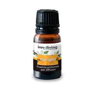 Innoliving Essenza Profumata Made in Italy INN-774VAN per Diffusori d’Aroma, Flacone da 10 ml Selezionabile, 100% Concentrata, Aromi Agrumi, Muschio, Vaniglia, Talco, Lavanda, Blu (Versione Vaniglia)