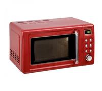 Innoliving Forno Microonde Vintage Grill 20lt 800+700w Rosso Inn-861r