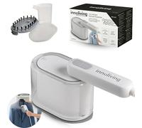 Innoliving INN-682 Stiratore Verticale e Orizzontale 2 in 1, Ferro da Stiro Portatile 1400W, Tecnologia Fast Heating, Manico Pieghevole a 180°, Piastra in Ceramica, Vapore Continuo, Ottimo per Viaggi
