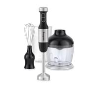 Innoliving INN-698 Frullatore ad Immersione 3in1 Kit, 700W Mixer con Tecnologia a 10 Velocità, 3 Accessori, Bicchiere Dosatore 650 ml, Tritatutto 750 ml e Frusta, Lame in Acciaio Inossidabile