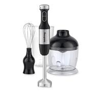 Innoliving INN-698 Frullatore ad Immersione 3in1 Kit, 700W Mixer con Tecnologia a 10 Velocità, 3 Accessori, Bicchiere Dosatore 650 ml, Tritatutto 750 ml e Frusta, Lame in Acciaio Inossidabile