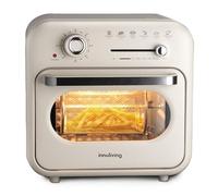 Innoliving INN-893C Forno e Friggitrice ad Aria 16 L con 5 Accessori, max 230 °C con Timer 60 min, Luce Interna e Finestra di Controllo, 1400 W, prodotto 2 in 1