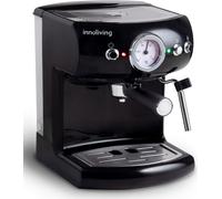 Innoliving INN-789 Macchina per Caffè Espresso 4 in 1 Multistandard: Gusta il Tuo Caffè Preferito con Stile e Versatilità. Compatibile con Cialde, Capsule e Caffè Macinato