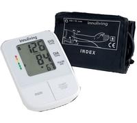 Innoliving Misuratore di Pressione da Braccio Digitale e Automatico, Display LCD Grande, Facile da Usare, Rilevazione di Pressione Sanguigna e Battito Cardiaco, Memoria Integrata (INMD-DBP-6191)
