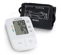 Innoliving Misuratore di Pressione da Braccio Digitale e Automatico INMD-DBP-6191, Display LCD Grande, Facile da Usare, Rilevazione di Pressione Sanguigna e Battito Cardiaco, Memoria Integrata