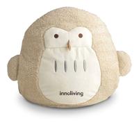Innoliving Peluche Gufo Riscaldabile INN-768G, Cuscino Termico a forma di Gufo, Scaldino Elettrico Scaldamani e Piedi, Senza Acqua