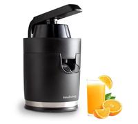 Innoliving Spremiagrumi Elettrico Potente con Leva INN-884/INN-885, Silenzioso, Facile da Usare e Pulire, Ideale per Succo di Agrumi, Design Compatto e Moderno (PLASTICA CON LEVA)