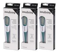 Innoliving Termometro Digitale con Sonda Flessibile 3x1 St