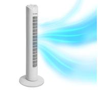 Innoliving Ventilatore a Torretta 3 Velocità INN-504 con Timer 120 Minuti, Ventilatore a Colonna con Oscillazione Automatica 90°, Potenza 45W, Altezza 78cm, Ventilatore a Torre Efficiente e Silenzioso