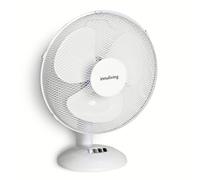 Innoliving Ventilatore da Tavolo 40CM INN-502 con 3 Velocità, Inclinabile, Oscillazione Automatica, Griglia di Sicurezza, Potente 45W, Silenzioso ed Efficiente per Casa e Ufficio