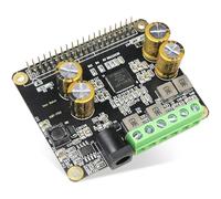 InnoMaker Amplificatore audio 2 x 80 W uscita di picco classe D HiFi AMP Pro V2 HAT, con 192 kHz/24 bit MA12070P, supporta Volumio, MoOde, Raspbian e LibreELEC per Raspberry Pi 5/4/3B+/Zero