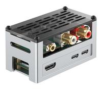 InnoMaker Custodia Aluminio con Dissipatore per Raspberry Pi Zero - Raffreddamento Passivo, Design Ventilato, Compatibile con DAC Mini/AMP Pro Mini & Maggior parte Schede Espansione
