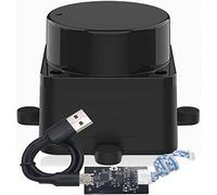 innomaker Radar DTOF integrato Lidar Scansione omnidirezionale a 360 gradi Resistenza 25000 Lux Intervallo di tempo di volo TOF (LiDAR_LD19) Supporto ROS/ROS2
