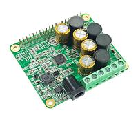 InnoMaker RPI HiFi AMP HAT TAS5713 Amplificatore Modulo Audio 25W Scheda Audio di Potenza Scheda di Espansione per Raspberry Pi 5 4 3 B+ Pi Zero Condensatore Nichicon