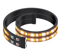 innomaker Striscia LED flessibile impermeabile da campeggio con SOS, luce RGB, 5V, portatile, morbida, facile da riporre - Per attività outdoor, campeggio, escursioni, pesca (Nero)