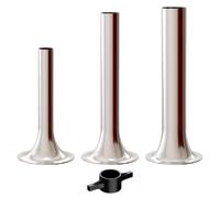 InnoMoon Kit per riempire salsicce per KitchenAid FGA Accessorio per tritatutto in plastica per Kitchen Aid Accessorio per salsicce 3 Tubi per ri