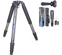 INNOREL RT80C Treppiede a Ciotola in Carbonio 160cm/63in, Carico Massimo 20kg, Tubo Massimo 32mm 4 Sezioni,con 65mm Adattatore per Ciotola/Borsa,Treppiedi Professionale Impieghi Gravosi Ultra Stabile