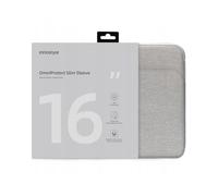 INNOSTYLE Borsa per laptop 15,6 16 pollici, impermeabile, leggera, resistente, OmniProtect Slim Grey, compatibile con MacBook Pro/Air, HP ProBook, Dell Inspiron, Yoga, ASUS, ideale per il lavoro