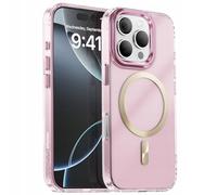 INNOSTYLE Custodia magnetica per iPhone 16 Pro Max 6,9 pollici compatibile con MagSafe, cover posteriore opaca traslucida sottile resistente agli urti, resistente ai graffi, non ingiallisce