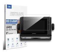 INNOSURE Pellicola proteggi schermo in vetro temperato di alta qualità per Garmin EchoMAP UHD2 63sv 64sv 65sv 6 pollici touchscreen touchscreen antigraffio anti impronte digitali (HD trasparente)