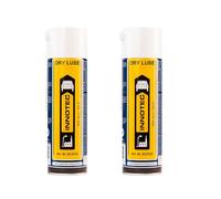 INNOTEC Dry Lube Lube - 2 lubrificanti a secco 500 ml - PTFE Spray senza silicone e grasso, pellicola lubrificante trasparente, antistatico, impermeabile, registrato NSF riduce l'attrito e l'usura